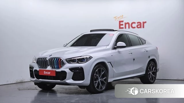 BMW X6 (G06) 2022 Белый из Кореи