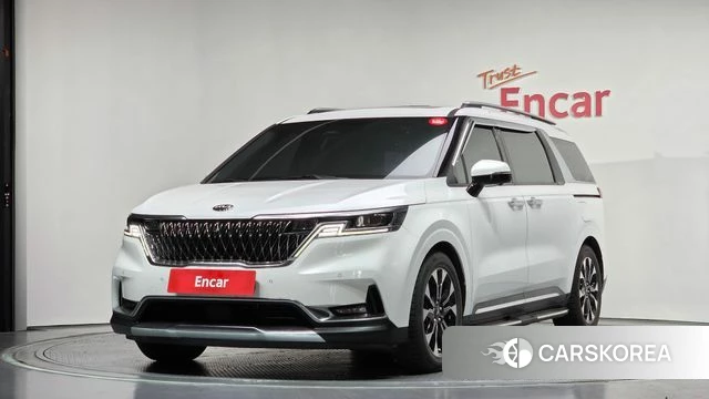 Kia Carnival 4th generation 2021 Белый из Кореи