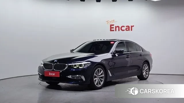 BMW 5 Series (G30) 2019 Синий из Кореи