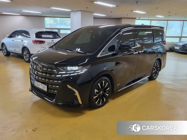 Toyota Alphard 4th Generation 2024 Черный из Кореи