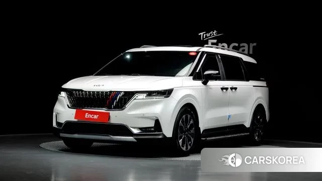 Kia Carnival 4th generation 2021 Белый из Кореи