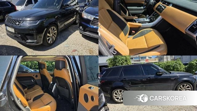 Land Rover Range Rover Sport 2nd Generation 2019 Черный из Кореи