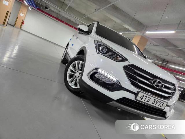 Hyundai Santa Fe The Prime 2018 Белый из Кореи