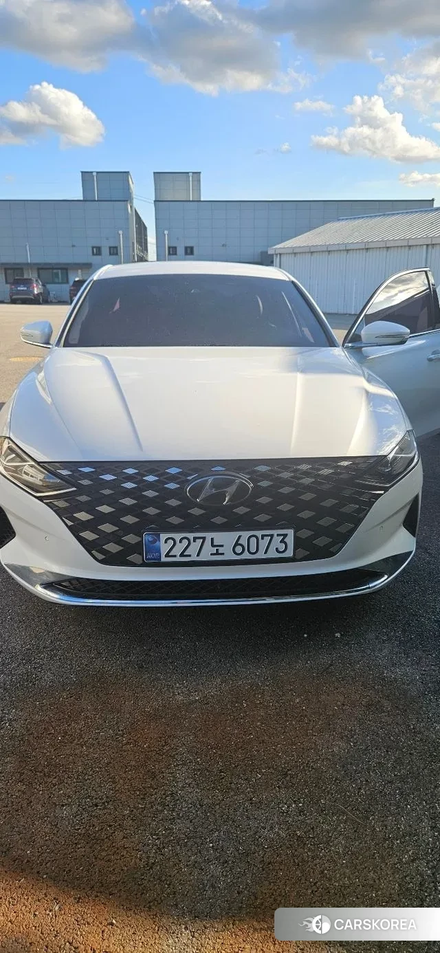 Hyundai The New Grandeur IG 2020 Белый из Кореи