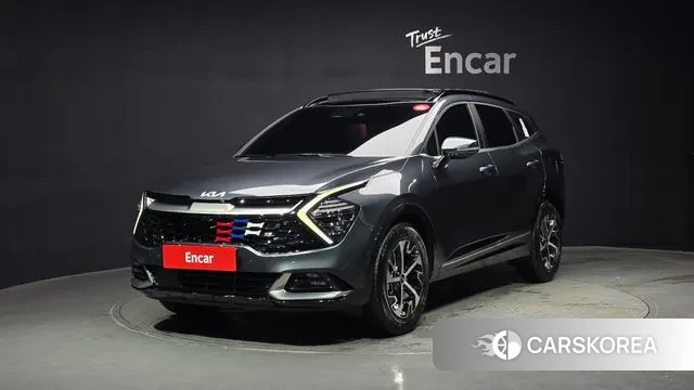 Kia Sportage 5th Generation Hybrid 2024 Серый из Кореи