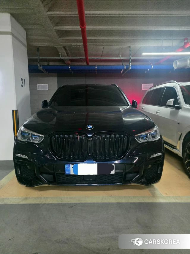 BMW X5 (G05) 2021 Черный из Кореи