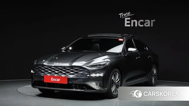 Kia K8 Hybrid 2022 Серый из Кореи