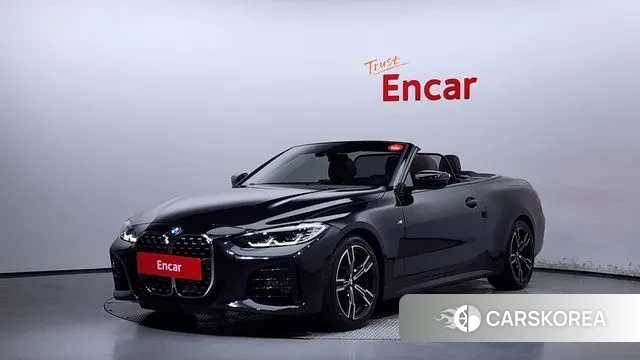 BMW 4 Series (G22) 2021 Черный из Кореи