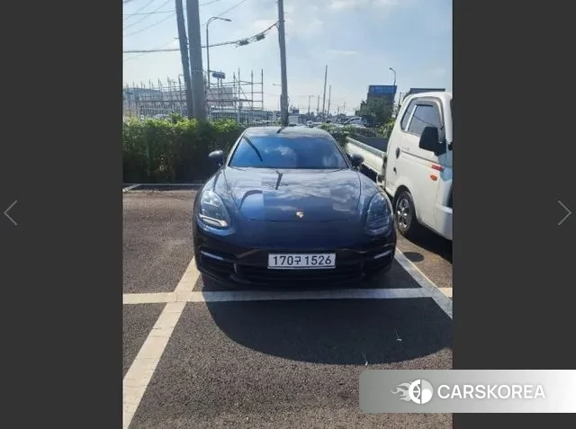 Porsche Panamera (971) 2020 Синий из Кореи