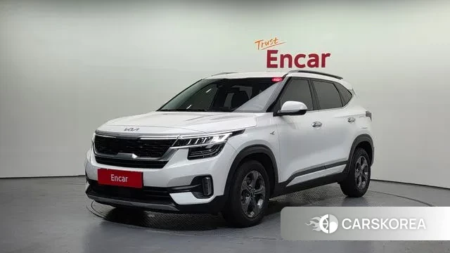 Kia Seltos 2022 Белый из Кореи