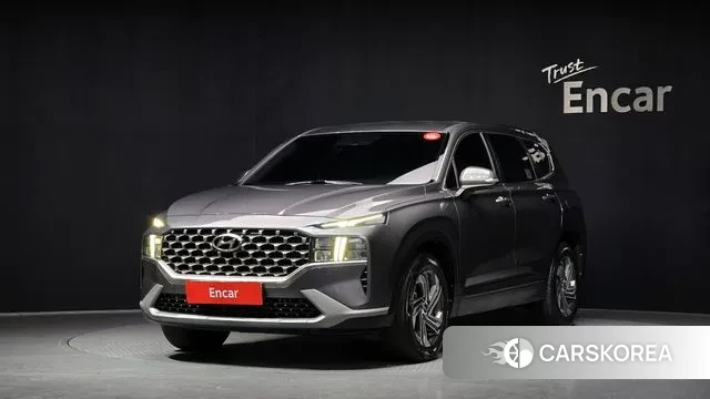 Hyundai The New Santa Fe 2022 Серый из Кореи