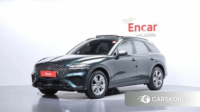 Genesis GV70 2021 Зеленый из Кореи