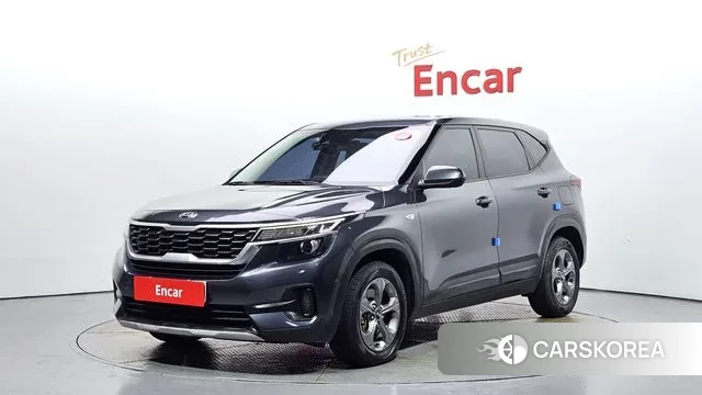 Kia Seltos 2020 Серый из Кореи