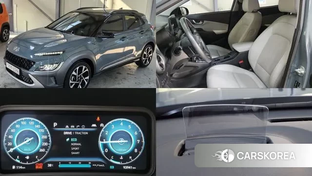 Hyundai The New Kona 2021 Небесно-голубой из Кореи