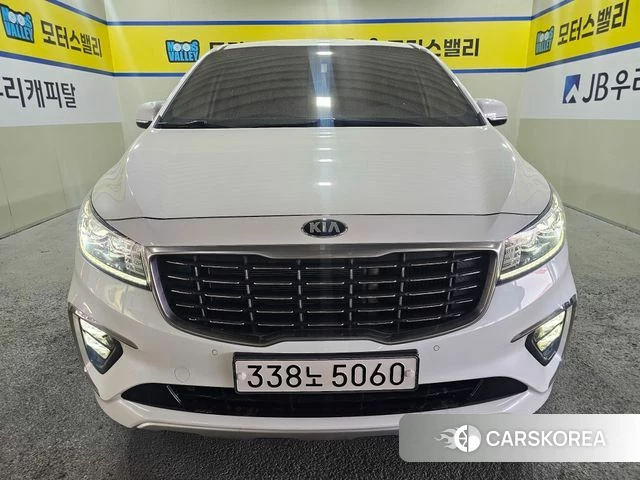 Kia The New Carnival 2020 Белый из Кореи