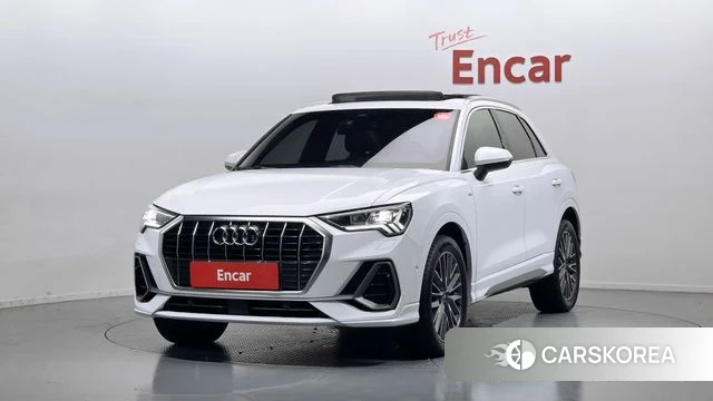 Audi Q3 (F3) 2023 Белый из Кореи