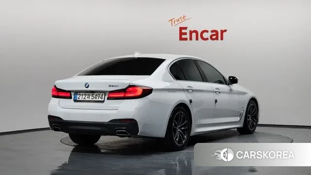 BMW 5 Series (G30) 2022 Белый из Кореи