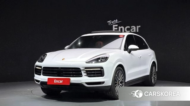 Porsche Cayenne (PO536) 2023 Белый из Кореи