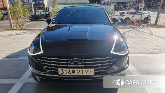 Hyundai Sonata Hybrid (DN8) 2020 Черный из Кореи
