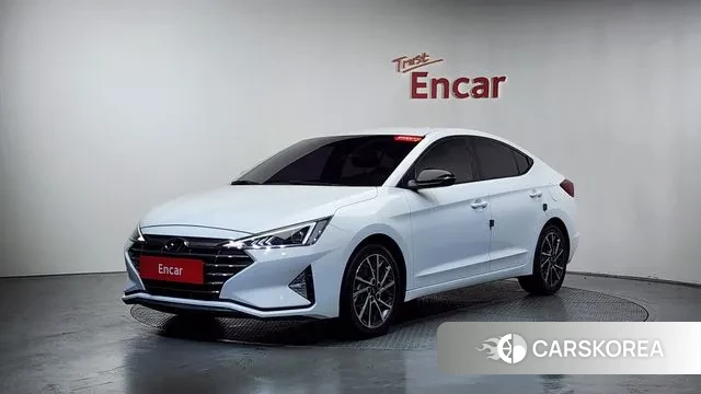 Hyundai The New Avante AD 2019 Белый из Кореи