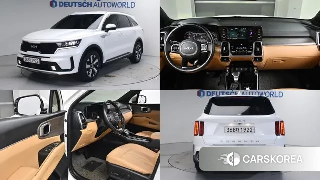 Kia Sorento 4th Generation 2021 Белый из Кореи