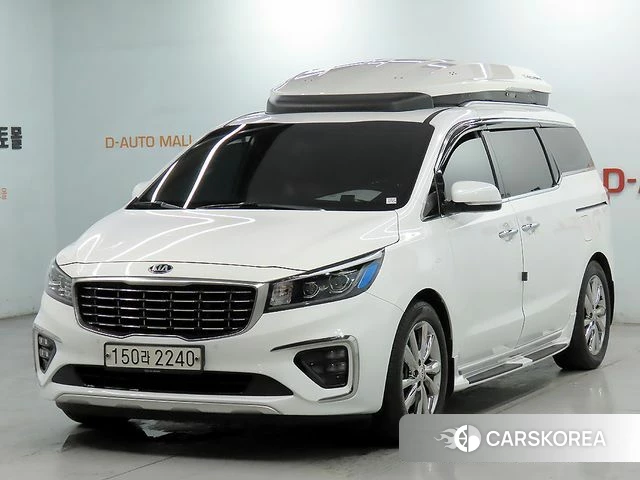 Kia The New Carnival 2019 Белый из Кореи