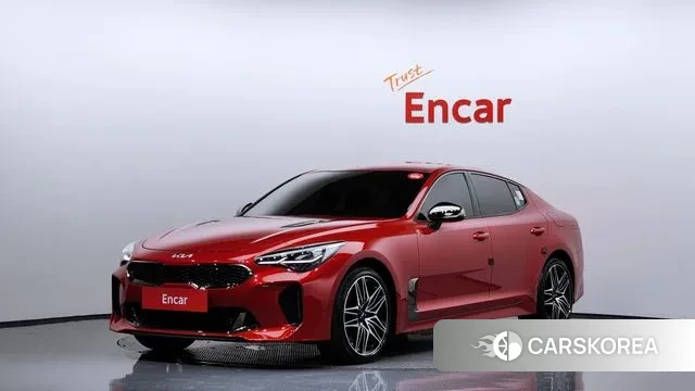 Kia Stinger Meister 2022 Красный из Кореи