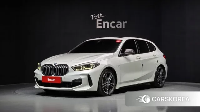 BMW 1 Series (F40) 2021 Белый из Кореи