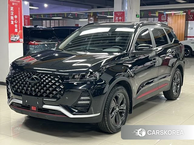 Chery Tiggo 7 2022 Черный из Китая