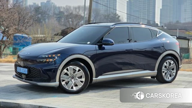 Genesis GV60 2022 Синий из Кореи