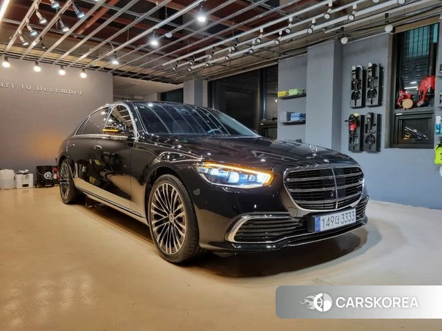 Mercedes-Benz S-Class W223 2022 Черный из Кореи