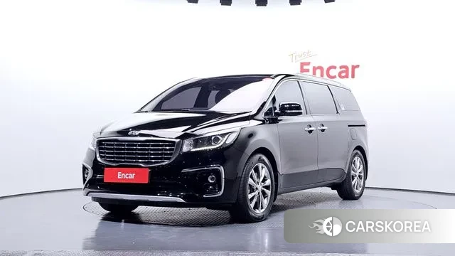 Kia The New Carnival 2018 Черный из Кореи
