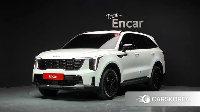 Kia The New Sorento 4th Generation 2024 Белый из Кореи