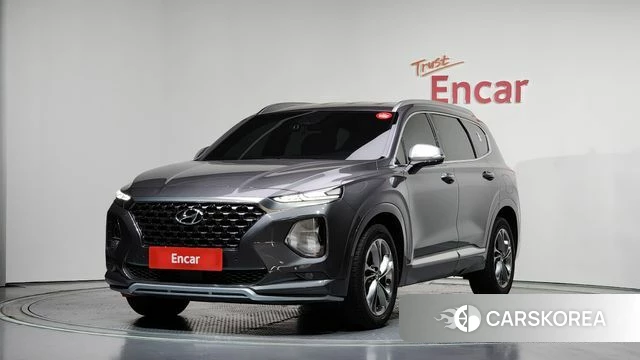 Hyundai Santa Fe TM 2019 Серый из Кореи