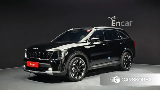 Kia The New Sorento 4th Generation 2023 Черный из Кореи