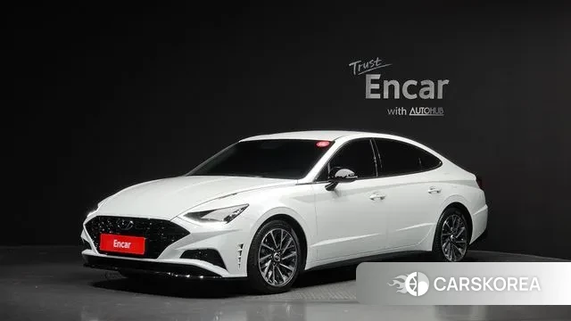 Hyundai Sonata (DN8) 2022 Белый из Кореи