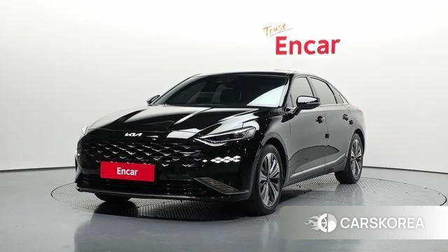 Kia K8 Hybrid 2021 Черный из Кореи