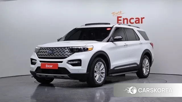Ford Explorer 6th Generation 2020 Белый из Кореи