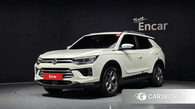 Ssangyong Beautiful Korando 2019 Белый из Кореи