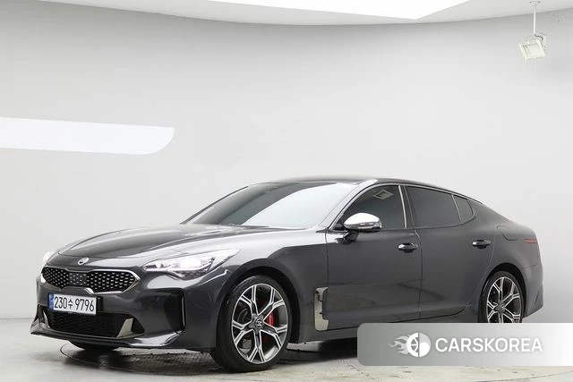 Kia Stinger 2018 Серый из Кореи