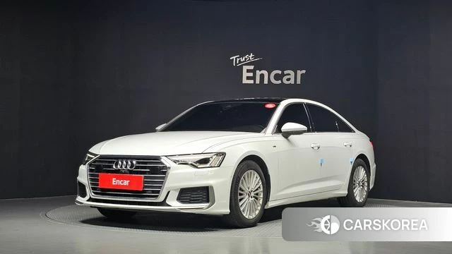 Audi A6 (C8) 2021 Белый из Кореи