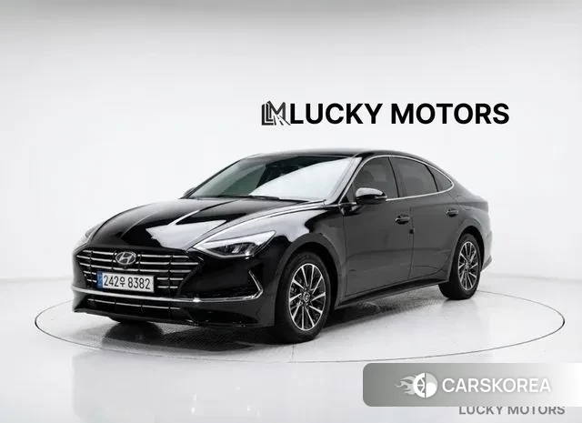 Hyundai Sonata Hybrid (DN8) 2022 Черный из Кореи