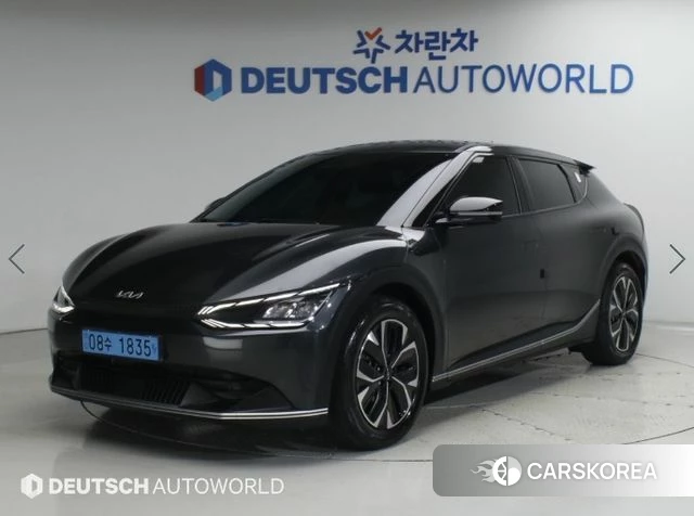 Kia EV6 2022 Серый из Кореи