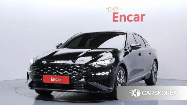 Kia K8 Hybrid 2023 Черный из Кореи