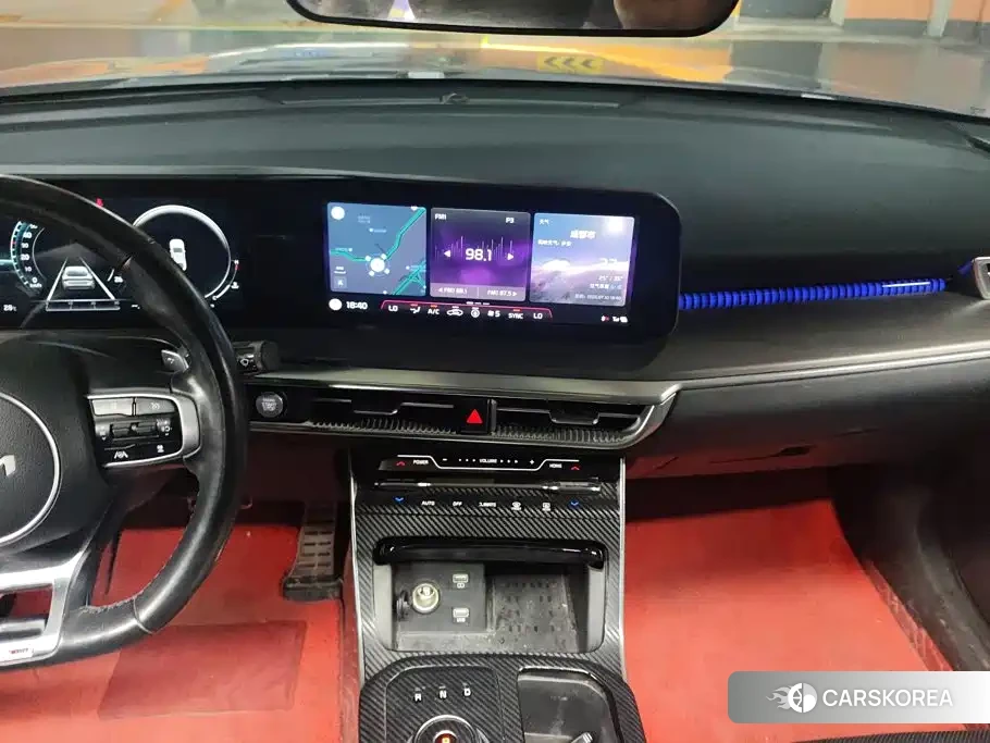 Kia K5 2022 Синий из Китая