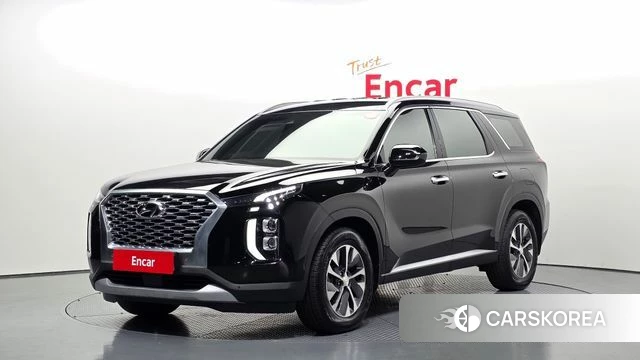 Hyundai Palisade 2021 Черный из Кореи