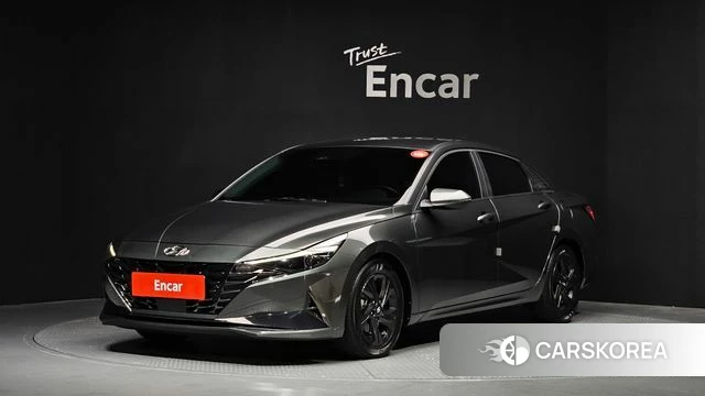 Hyundai Avante (CN7) 2021 Серый из Кореи