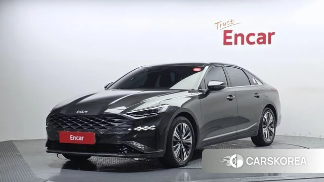 Kia K8 Hybrid 2021 Серый из Кореи