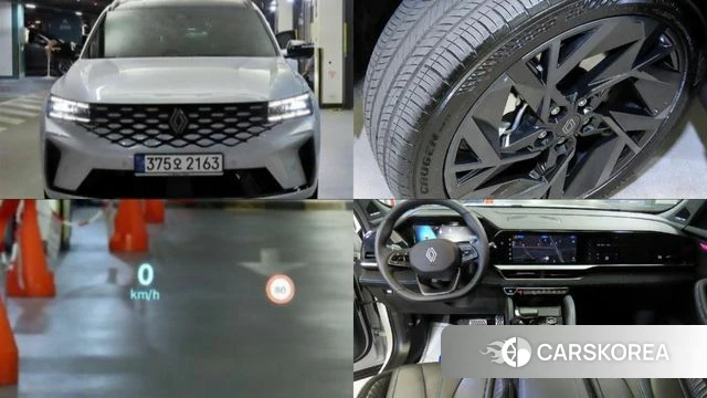 Renault Korea (Samsung) Grand Coleos 2025 Белый из Кореи