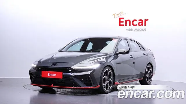 Hyundai The New Avante (CN7) 2024 Серый из Кореи